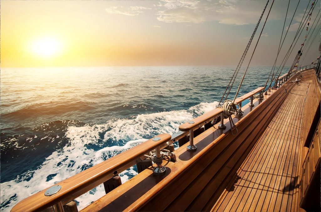 Skener Yachting - Drveni jedrenjak